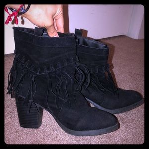 Fringe Booties
